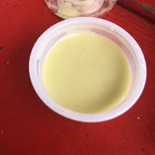 She makes THE BEST DAMN GREEN SAUCE Ever.  It&apos;s thin and has good garlic and spice and a bit salty but AWESOME