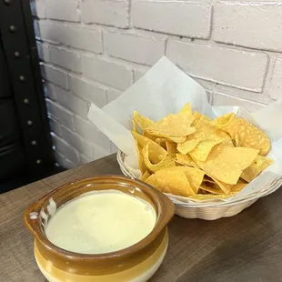 Chips and queso