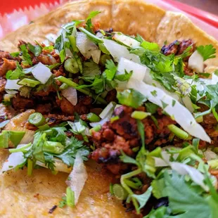 Al pastor-- WOW! SPICY!!!