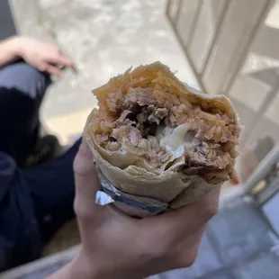 Carnitas Super Burrito