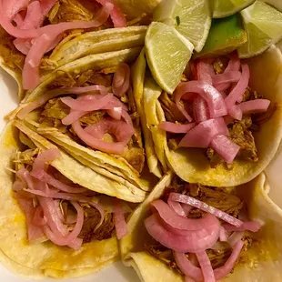 Cochinita Chorizo Tacos