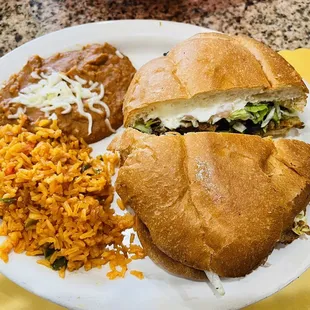 The Torta de Al Pastor is my Favorite here. They don&apos;t make it this good in many places.