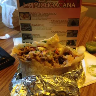 Asada Burrito Ranchero