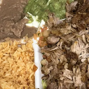 Carnitas Plate, amazing!