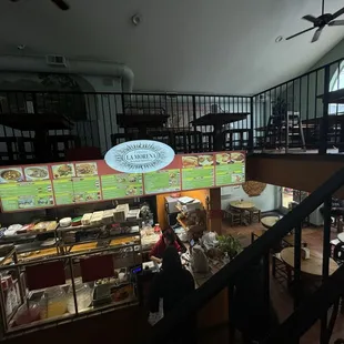 Indoor ambiance by the stairs