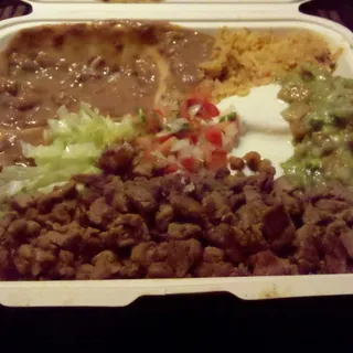 Carne Asada Plate