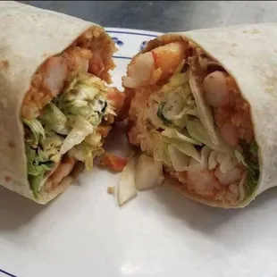 Burrito de camarón