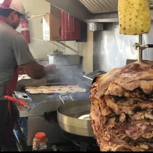 Trompo de al pastor