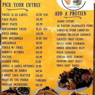 Menu 8/26/23 (2 of 2)
