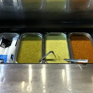 Complimentary Salsa Bar