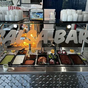 Salsa bar