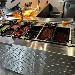 Salsa bar