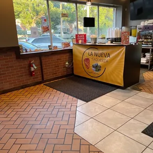 Front were you take your order