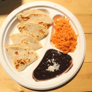 Kids Quesadilla Plate