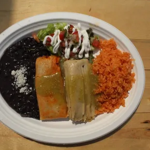 Tamales - (chicken and pork option available). Availability may vary. Individual or dish.