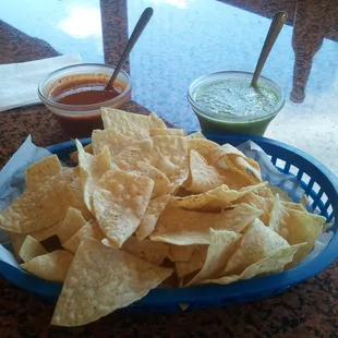 Complimentary Chips &amp; Dips