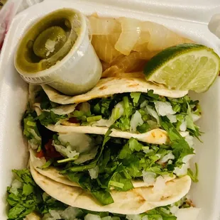 Tasty pastor tacos