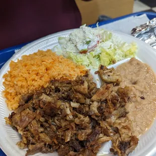 Carnitas Plate