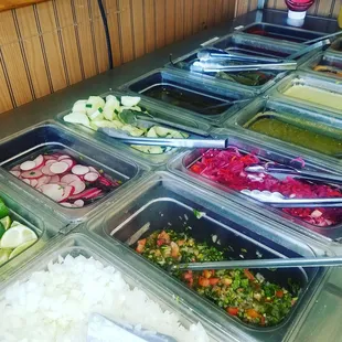 salads, interior