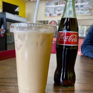 Holy crap this is amazing Horchata. Seriously. None of that watery crap. This is the bomb!!!