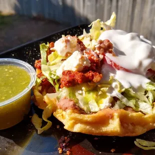 Adobada sope loaded up!