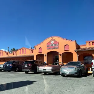 Outside