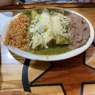 Enchiladas Verdes