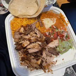 Carnitas Plate
