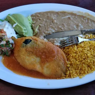 1 Chile Relleno Plate