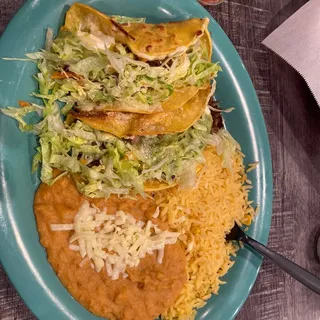 Crispy Taco Plate 2