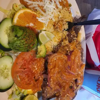 Mojarra al Mojo de Ajo
