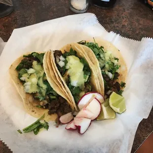 Steak tacos