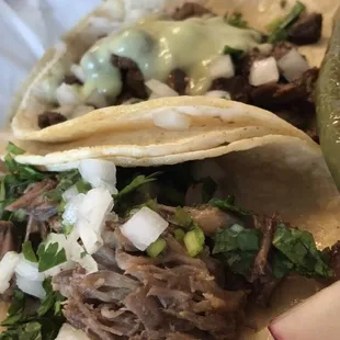 Amazing carnitas taco!