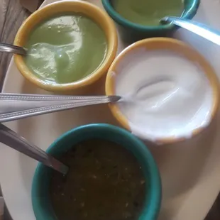 All the extra gauacamole and sour cream with no additional cost