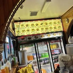 Lunch and dinner menu