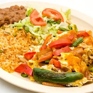 Huevos Ala Mexicana
Mexican Style Eggs