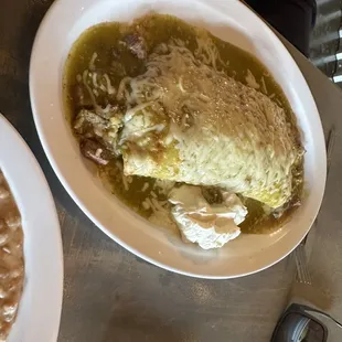 Wet Burrito with Carne Asada