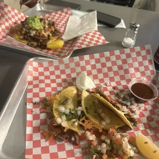 tacos, food