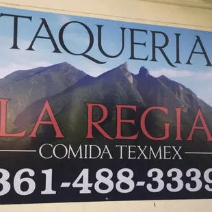a sign for a restaurant