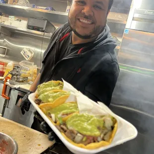Tacos de asada