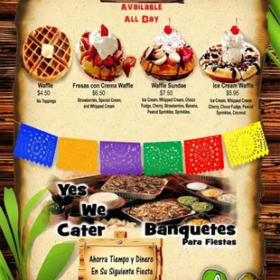  variety of desserts