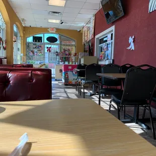 Inside