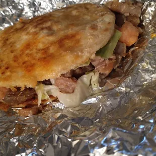 The very best gordita that I've ever had.