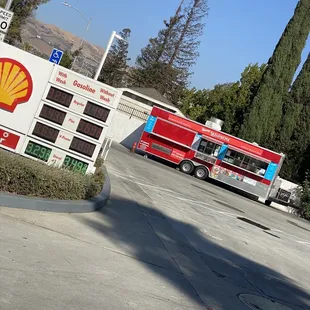 Food truck Mexican food.  Tacos