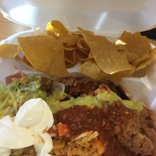 Enough leftovers for a fajita salad