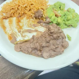 This is how the plate was given to me