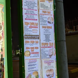 New Menu