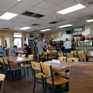 people in a restaurant