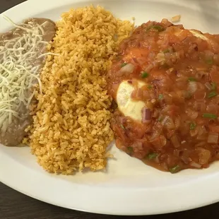 Huevos Rancheros: love the salsa and the runny eggs.