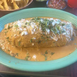 Habanero Super Wet Burrito!